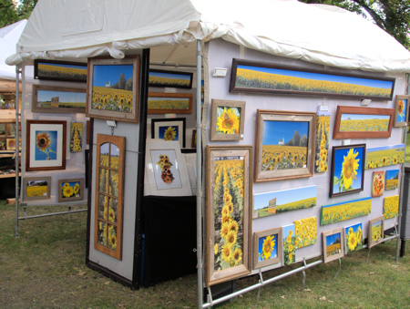 Booth display