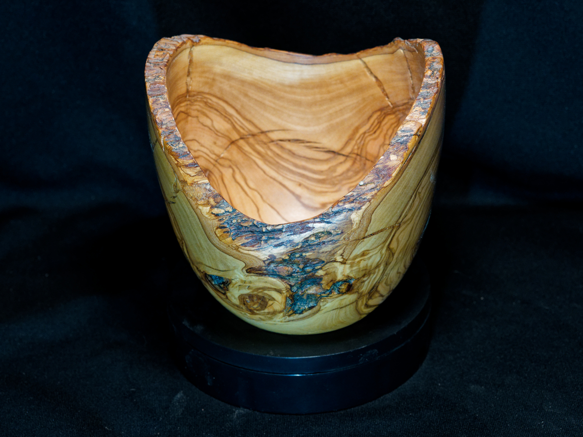 Olive wood bowl # b03