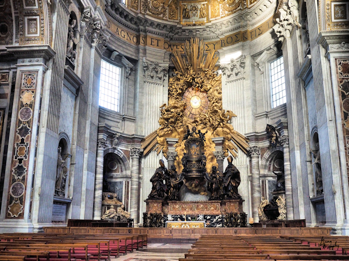 St Peter's Altar, Rome,  Italy